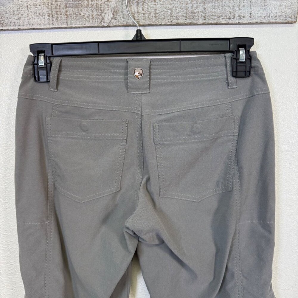 Kuhl Womens Gray Capri Pants Size 2 Outdoor Hiking Stretch Nylon-Blend - Picture 2 of 12